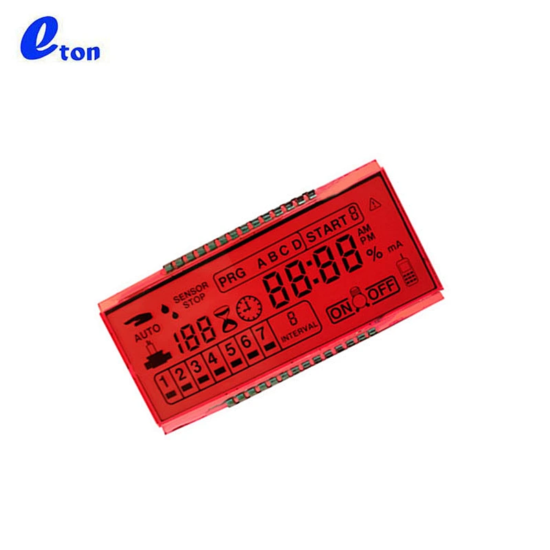 small matrix water meter lcd display