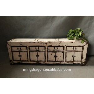 Chinese Antique Distressed TV Cabinet 12062703