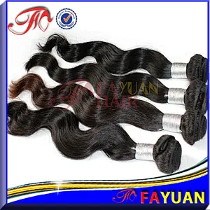 Human hair extensions for American women Indian body wave weft