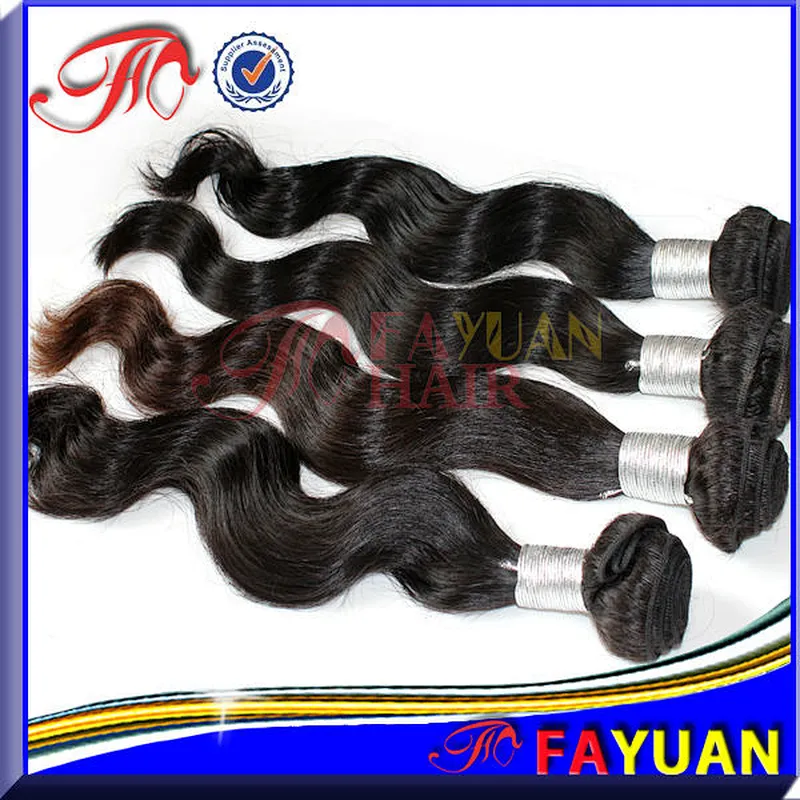 Human hair extensions for American women Indian body wave weft
