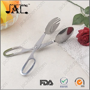 Good Quality Stainless Steel Grade Metal Food Tong for Salad
