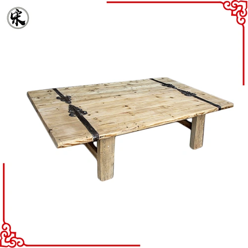 wholesale recycled old door chinese antique slab dining room table