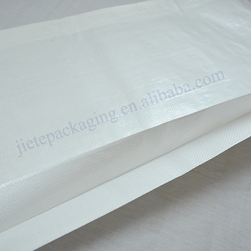 Agriculture and industrial use durable white plastic pp woven bag for packing rice,grain,sugar,feed,fertilizer,cement