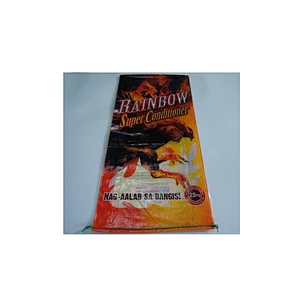 High quality customized new material 25kg 50kg pp woven chicken feed bag
