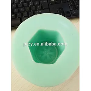 3D Cement imitation stone vase mold silicone planter mould silicone molds