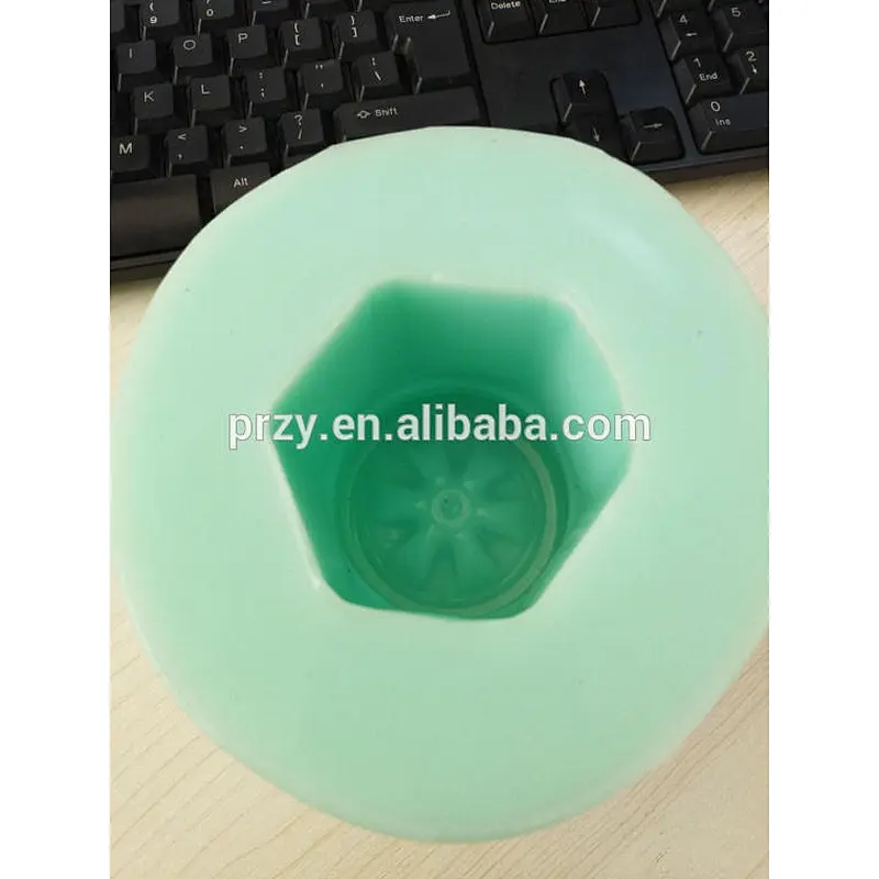 3D Cement imitation stone vase mold silicone planter mould silicone molds