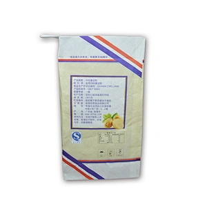 10kg 15kg 25kg potato starch packing paper bags with valve port for wholesale