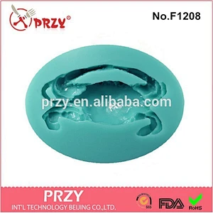 crab silicon animal cake molds , silicone molds for concrete