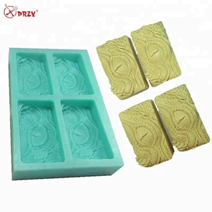 Dragon eyes 4 Cavities Soap molds Ice mould dragon pattern Cake baking mold silicone