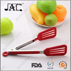 Hot Sale Stainless Steel Bbq Tong Wooden Handle