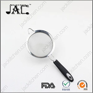 Stainless Steel Wire Mesh Strainer with Plastic Handle