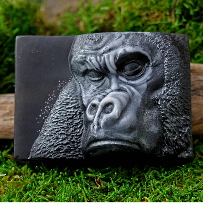 Gorilla series Olive Oil Soap ,silicone mold