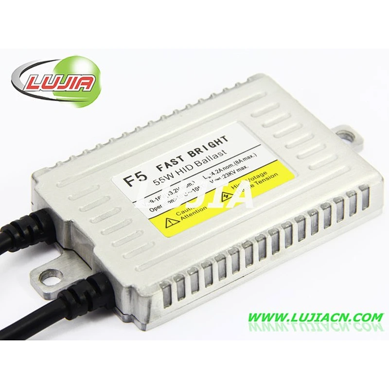 12V AC 55W super fast bright F5 h15 h7 led canbus ballast xenon hid kit