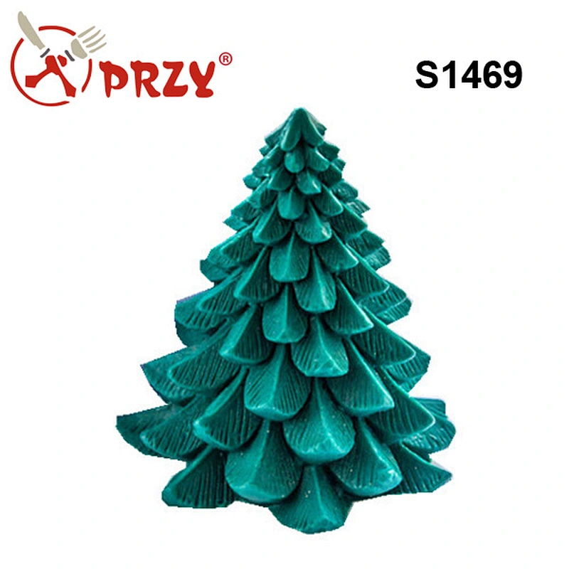 pinetree 3D silicone mold for soap silicone mould silicone candle mold