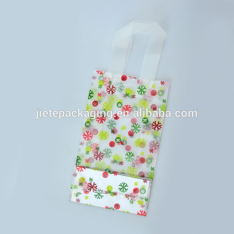 Customized plastic material polyethylene pe bag shopping packing bag