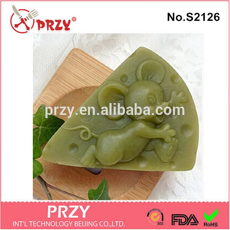 DIY handmade mouse silicone molds for soap making