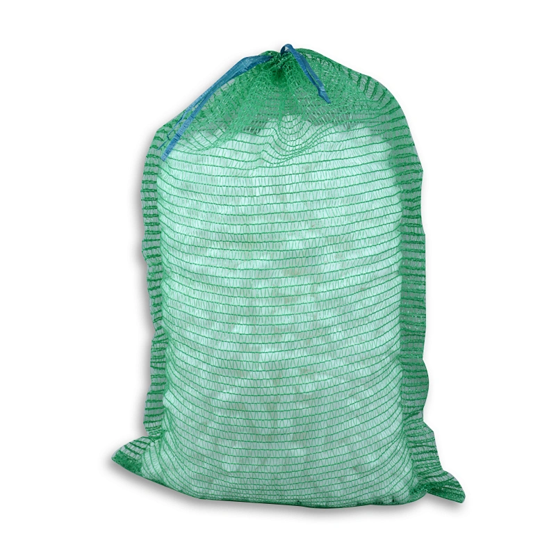 Mesh produce bag pe woven sack for packing fruit 25, 50 kg