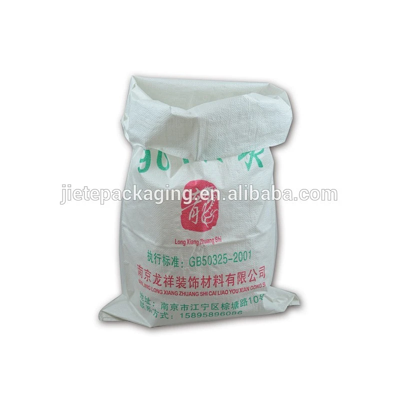 White half transparent 25kg pp woven sand bag for tents sale