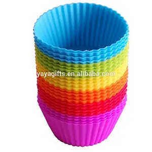 silicone cupcake mold for baking cake
