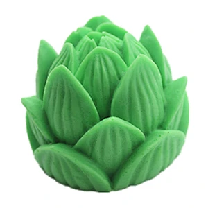 3D lotus soap Mold silicone handmade candle mold silica gel Mould Lotus