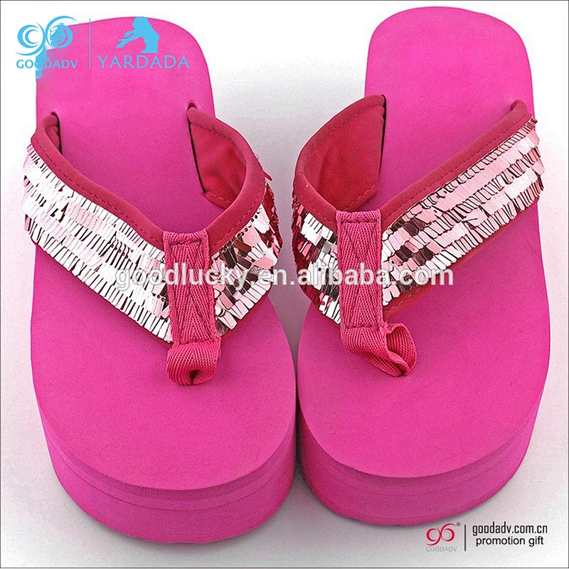 2018 Wholesale summer flat slippers home flip flops