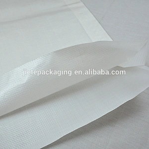 Customized white bopp laminated pp woven fertilizer packaging bag