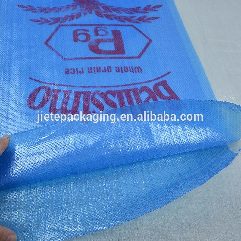 Recyclable feature pp woven bag for packing rice, corn, paddy, pesticide