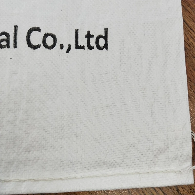 White polypropylene pp woven striped bag chemical use