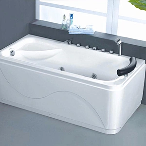 K-8861 acrylic bathtub rectangle corner hot tub freestanding bathtub