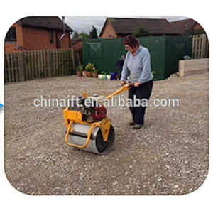 Infinitely Variable Speed Mini Road Roller Asphalt Compactor YFR-D600