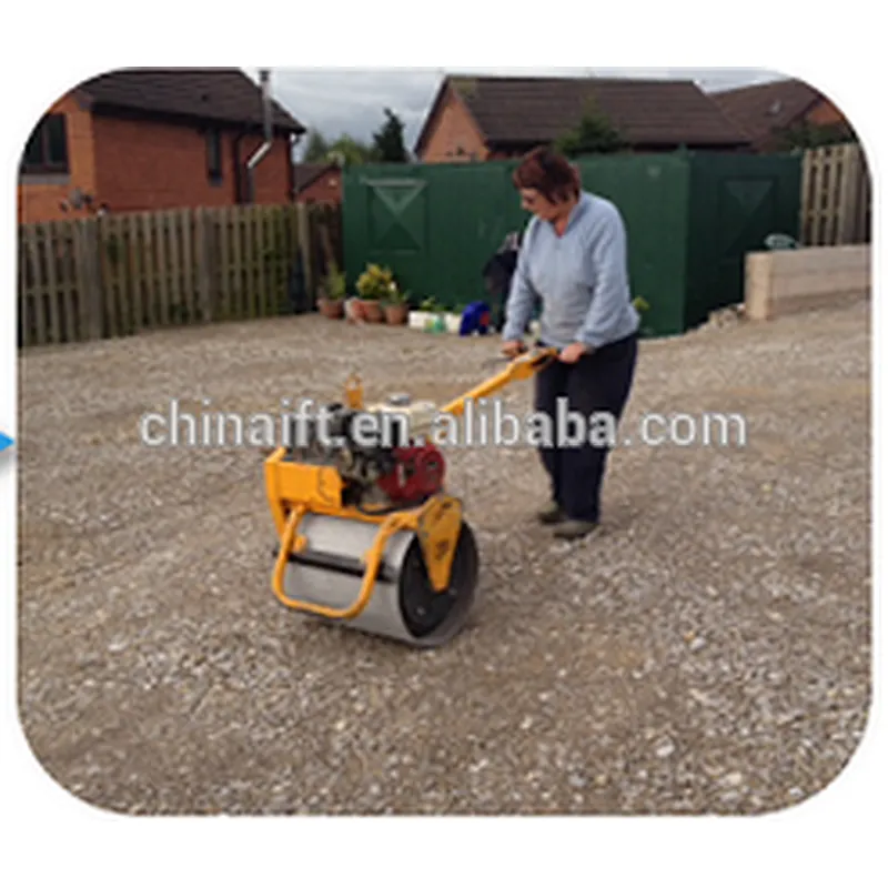 Infinitely Variable Speed Mini Road Roller Asphalt Compactor YFR-D600
