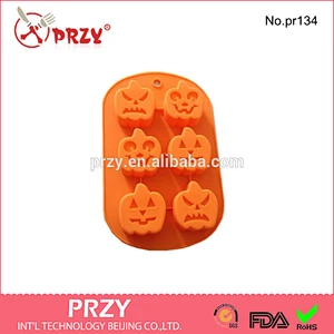 Pumpkin different shape silicone baking molds