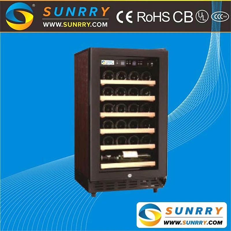 Wooden and Silver Wine Barrel Cooler