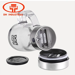 Lazy Cool Insulated Auto Self Stirring Mug Electric Coffee Cup Gift