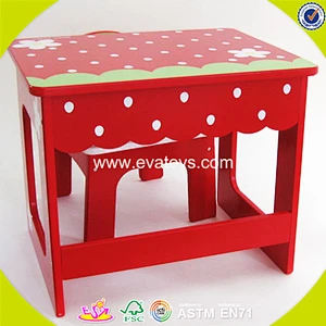 wholesale baby wooden study table chair cute kids wooden study table chair W08G158
