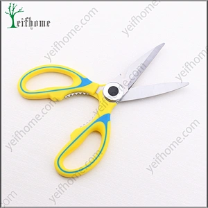 Best selling stainless steel scissors with soft TPR grip