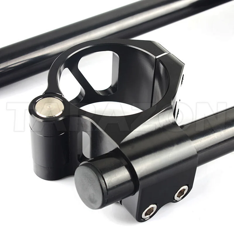 CNC Machined Aluminum motorcycle adjustable clip on handlebar for kawasaki