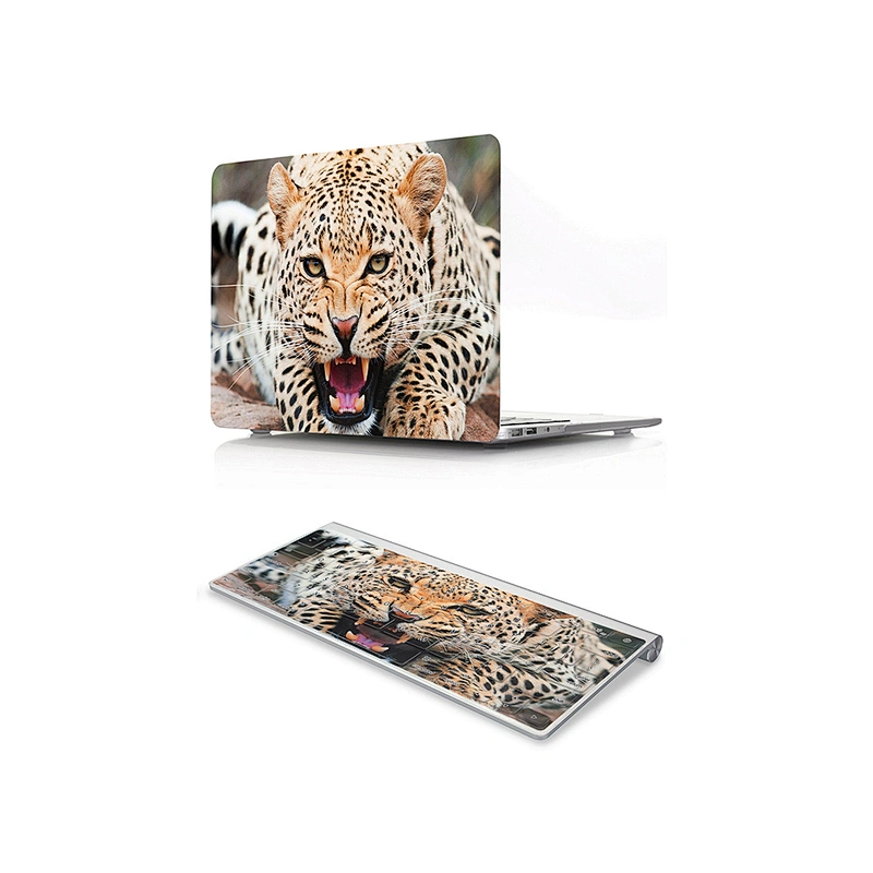 animal case 2 in 1 laptop matte hard case waterproof equipment case and keyboard cover 11 12 13 15 Touch bar