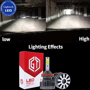 GT3B COB High Power Auto Parts 36w Car Led Headlight Bulb