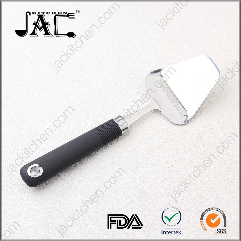 High Quality Stainless Steel Cheese Slicer with Black Handle