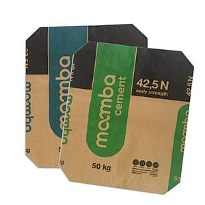 Wholesale China Manufacturer 50kg pp cement packaging Bag Woven Price pp woven big bag for cement