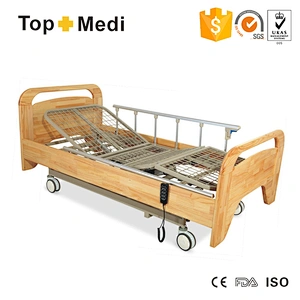 Rehabilitation therapy supplies products medical wooden electric hospital bed