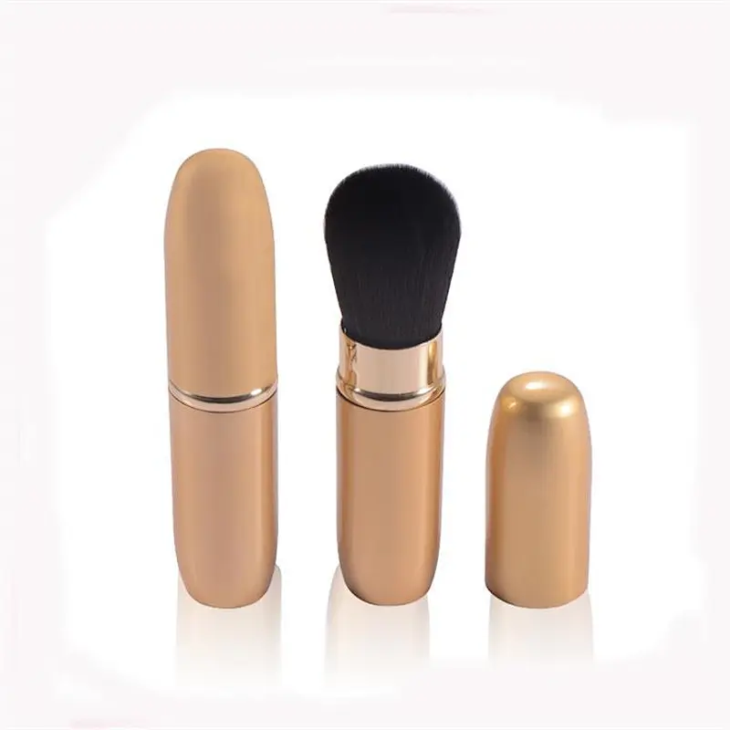 Wholesale makeup retractable brush professional private label blush powder make up brush