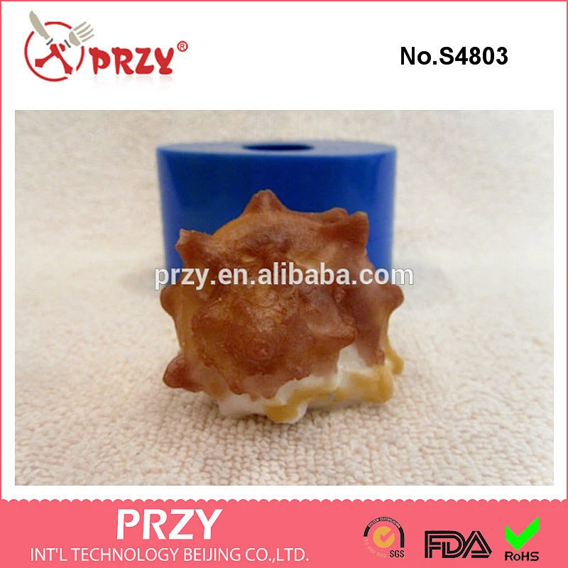 S4803 Seashell - silicone mold for soap candles making seashell soap mold