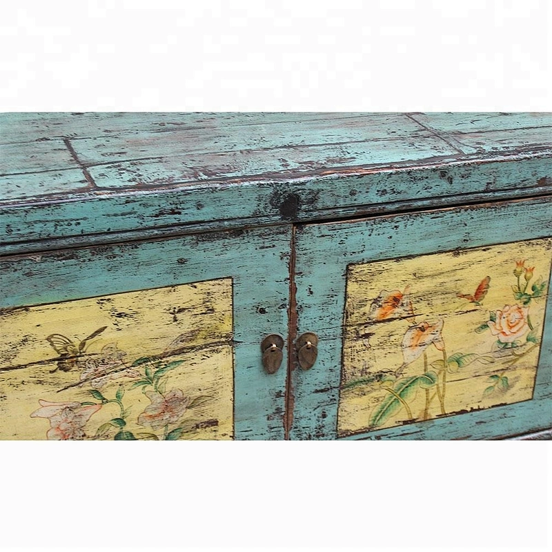 chinese old antique lacquered storage reclaimed sideboard furniture