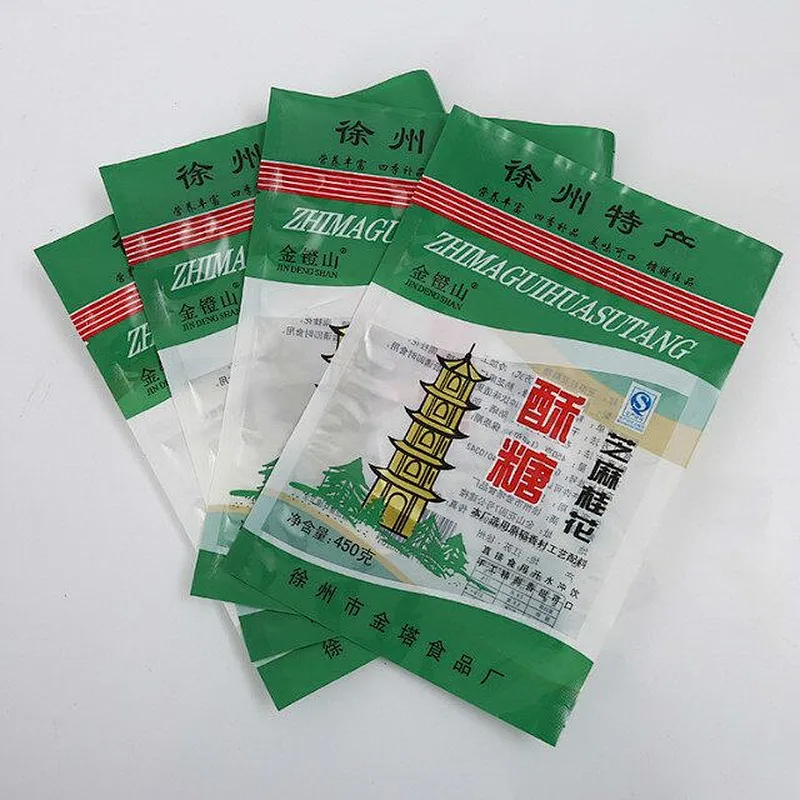 Customized multi-color PE color printing bags for nuts, ointments, candy packaging