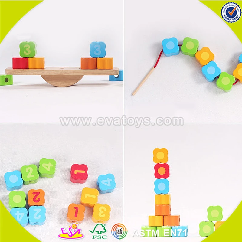 Großhandel Mode Holzblock Balance Spiel beliebte Holzblock Balance Spiel W11F050