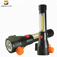 Hot Seller  Outdoor Working Light with Emergency Hammer and belt cutter Aluminium Flashlight COB Light