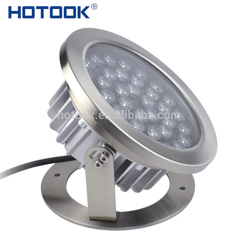 316 Stainless Steel Casing+ Aluminium Cooler Premium IP68 24V 24W 36W LED Underwater Fountain Pond Light