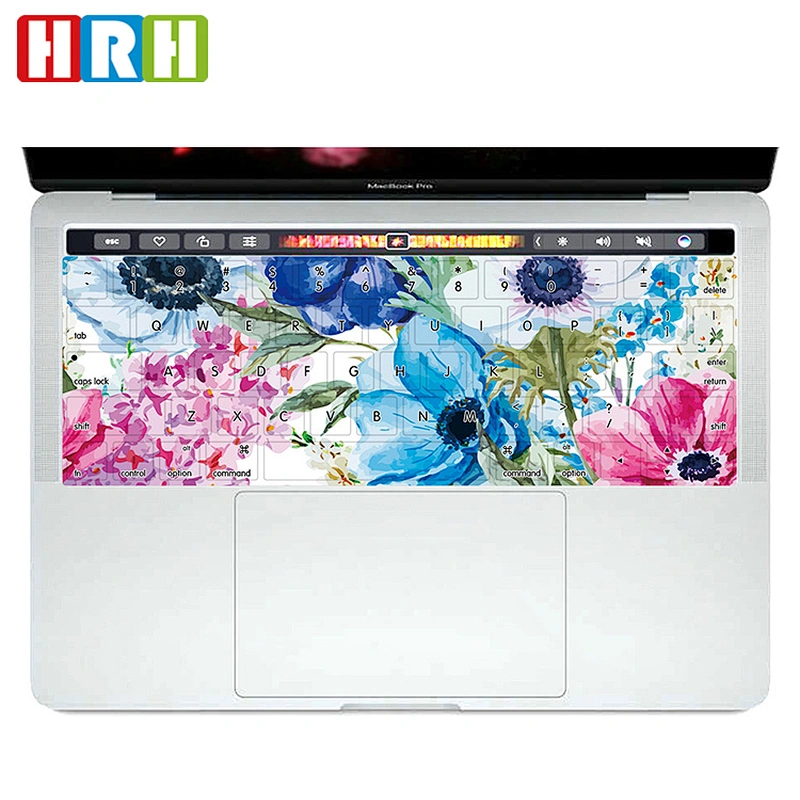 Beautiful Design Japanese tpu Keyboard Cover Skin for MacBook Pro13 15 Retina Touch Bar A1706